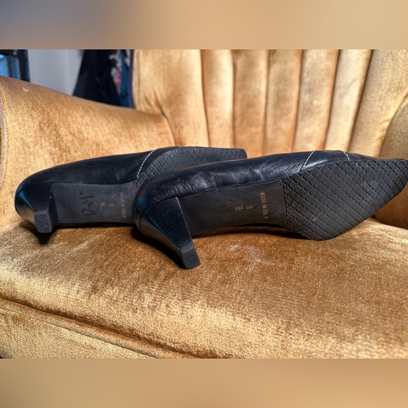 Amalfi Heeled Loafer Size 8 Made in Italy - Picture 7 of 10